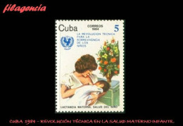 CUBA MINT. 1984-31 REVOLUCIÓN TÉCNICA PARA LA REDUCCIÓN DE LA MORTALIDAD INFANTIL - Unused Stamps