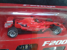 Newray 1/24 Ferrari F2008 F1 Rc Formule 1 Racing 1:24 Mib Plus Casque 1/6 - R/C Scale Models