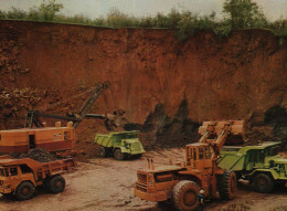 RODANGE - FOND DE GRACE - Chargement Des Déblais Au Ciel Ouvert "SCHLAMMFELD". Pelle électrique "RUSTO BUCYRUS.......... - Rodange