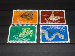 LIECHTENSTEIN   SERIE  591-594   GEBRUIKT (USED) - Gebraucht