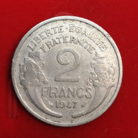 1947 - 2 Francs Morlon Aluminium-magnésium - France - 2 Francs