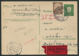 10.161) MiNr.: P 37 - Mit Heus II 60 - Weisweiler -Pst.II - Postkarten - Gebraucht