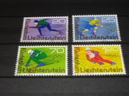 LIECHTENSTEIN   SERIE  635-638  OLYMPISCHE SPELEN   GEBRUIKT (USED) - Used Stamps