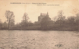 CPA Champdeniers-Etang De Neuf Chaise-TRES RARE         L2631 - Champdeniers Saint Denis