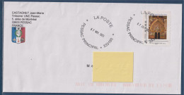 Le Timbre Du Bloc FFAP N°7 De 2013 Sur Enveloppe, Oblitéré, Amiens Portail Du Beau Dieu - Lettres & Documents