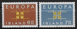Islande 1963 N° 328/329  Neufs ** MNH Europa - Nuevos