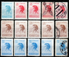 ⁕ Yugoslavia 1936 ⁕ Charity For Children / Queen Dowager Marija Mi.322-325 ⁕ 15v ( No Gum, MH & Used ) - Used Stamps