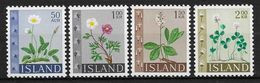 Islande 1964 N° 336/339  Neufs ** MNH Fleurs - Nuevos