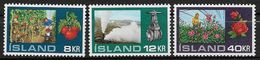 Islande 1972 N° 418/420  Neufs ** MNH Cultures Sous Serres - Nuovi