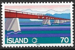 Islande 1978 N° 487 Neuf ** MNH Pont Sur La Skeioara - Ongebruikt