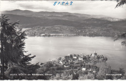 E4106) MARIA WÖRTH Am WÖRTHERSEE - Kärnten - FOTO AK Blick Von Oen Auf Maria Wörth - Maria Wörth