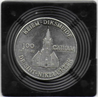 100 CAIHAM 1982 KEIEM-DIKSMUIDE - Tokens Of Communes