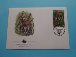 WWF World Wildlife Fund > Official FDC 1984 > ZAIRE Kinshasa ( See Scans For Detail ) ! - 1980-1989