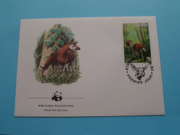 WWF World Wildlife Fund > Official FDC 1984 > ZAIRE Kinshasa ( See Scans For Detail ) ! - 1980-1989