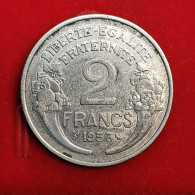 1958 - 2 Francs Morlon Aluminium-magnésium - France - 2 Francs