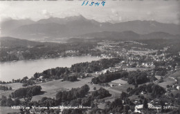 E4112) VELDEN Am WÖRTHERSEE Gegen Mittagskogel - Kärnten - S/W FOTO AK - - Velden