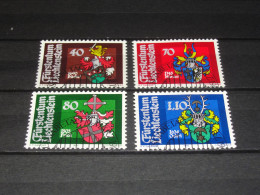 LIECHTENSTEIN   SERIE  743-746    GEBRUIKT (USED) - Used Stamps