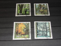 LIECHTENSTEIN   SERIE  757-760   GEBRUIKT (USED) - Used Stamps