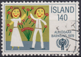 1979 Island Republik ° Mi:IS 543, Sn:IS 519, Yt:IS 496, Int. Year Of The Child - Used Stamps