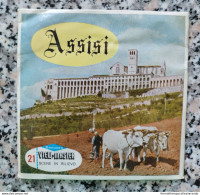 Bp34  View Master Assisi 21 Immagini Stereoscopiche Vintage - Stereoskope - Stereobetrachter