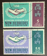 New Hebrides 1965 ICY FU - Neufs