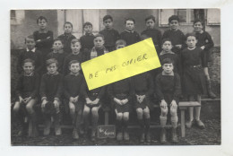 32 - VIC FEZENSAC - Carte Photo De Classe 1933/34 - Cours Supérieur  - - Vic-Fezensac