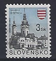 Slovakia 1994  Cities; Bansca Bystrica (o) Mi.206 - Usati