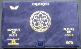 Francia - Serie Zecca 1979 - KM# SS16 - BU, BE & Münzkassetten
