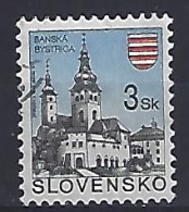 Slovakia 1994  Cities; Bansca Bystrica (o) Mi.206 - Gebraucht