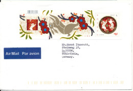 Canada Cover Sent Air Mail To Germany  With 2011 Rabbit Stamp (no Postmark On Stamp Or Cover) - Cartas & Documentos