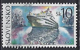 Slovakia 1994  Ships (o) Mi.215 - Oblitérés