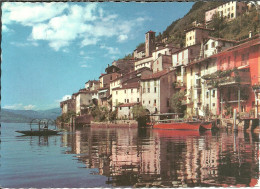 Gandria (Ticino, Svizzera) Panorama Dal Lago, View Seen From The Lake, Vue Du Lac - Gandria 