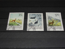 LIECHTENSTEIN   SERIE  907-909  GEBRUIKT (USED) - Gebraucht