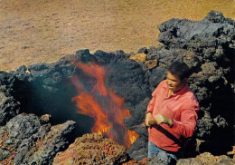 Lanzarote - Montagnes Du Seu - Flammes Sorties Des Entrailles De La Terre - Lanzarote