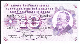 SUISSE/SWITZERLAND * 10 Francs * G. Keller * 05/03/1973 * Etat/Grade TTB/VF - Switzerland