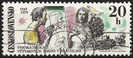 Czechoslovakia 1979 - Mi 2499 - YT 2324 ( Academy Of Fine Arts, Bratislava ) - Usati