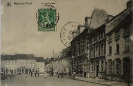 Ham Sur Heure // LA Grand Place 1914 Rand Defecten! - Ham-sur-Heure-Nalinnes