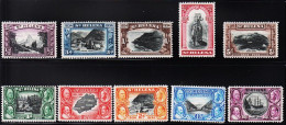 1934. St. Helena 100 Years Colony. Complete Set With 10 Stamps. Top Values Very Very Lightl... (Michel 80-89) - JF190605 - Saint Helena Island