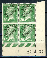 BB-23 France Préo N° 66 ** En Coin Daté 1932 .   A Saisir !!!. - ....-1929