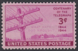 !a! USA Sc# 0924 MNH SINGLE (a2) - Telegraph - Unused Stamps