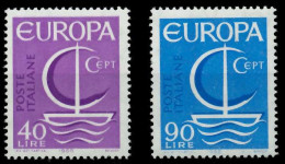 ITALIA EUROPA CEPT 1966 Yv 955/6 MNH - 1966