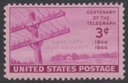 !a! USA Sc# 0924 MNH SINGLE (a3) - Telegraph - Nuevos