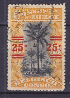 Belgian Congo 1921 Mi. 49, 25/15c. Surchargé Overprint Aufdruck - Usati