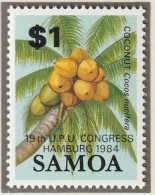 Samoa 1984, Postfris MNH, Tree, Coconut - Samoa