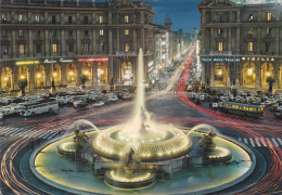 Cartolina Roma - Fontana Di Piazza Della Repubblica - Piazze