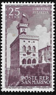 SAN MARINO - 1945 - G. CARDUCCI - NUOVO MH* ( YVERT 276- MICHEL 313  - SS 278) - Unused Stamps