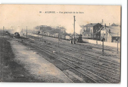 CPA 59 Aulnoye La Gare Et Le Train - Aulnoye