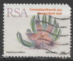 AFRIQUE DU SUD N° 781 Y&T O 1992 Fleurs De Cactus (tapelia Grandiflora) - Used Stamps