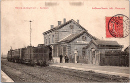 CPA -  SOLRE LE CHATEAU -  La Gare - Solre Le Chateau