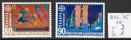 LIECHTENSTEIN 974-75 ** Côte 3 € - 1992